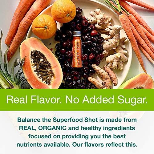 1/2 Day of Fruits & Veggies plus Turmeric and Ginger Shot, Organ...