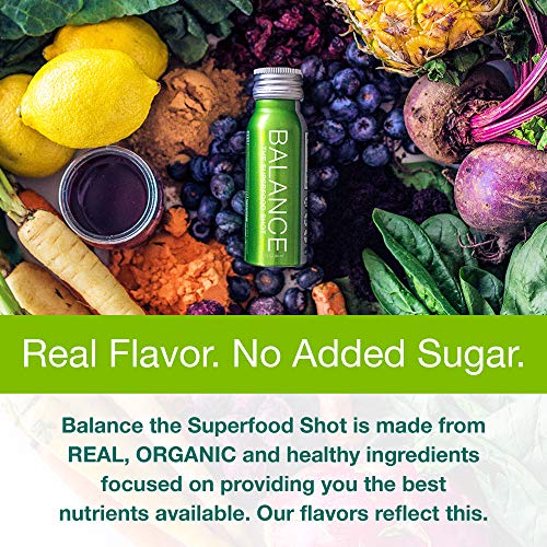 Green Superfood Shot, Organic Fruits, Root Vegetables, Kale &Amp; Mo