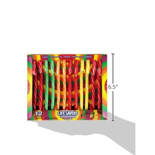 Life Savers Candy Canes - 12 Ct Net Wt. 6 Oz.