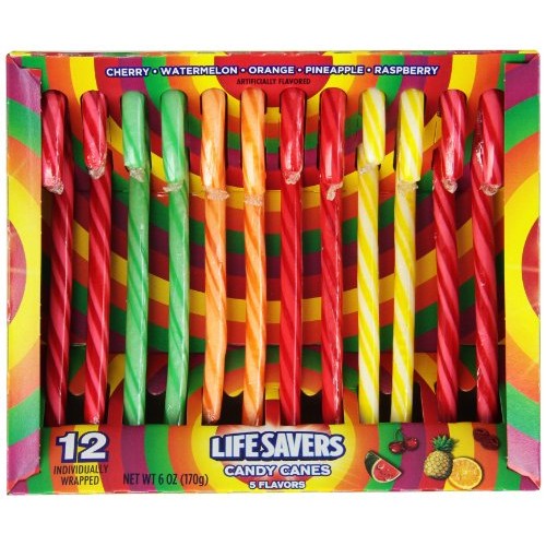 Life Savers Candy Canes - 12 Ct Net Wt. 6 Oz.