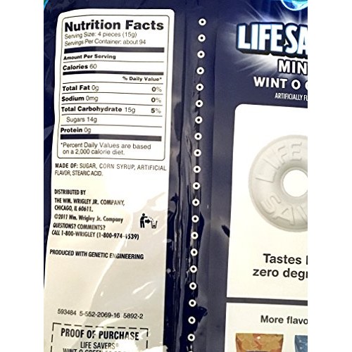 Life Savers Mints Wint O Green 3 Lbs Bag Life Savers Mints Wint O Green 3 Lbs Bag