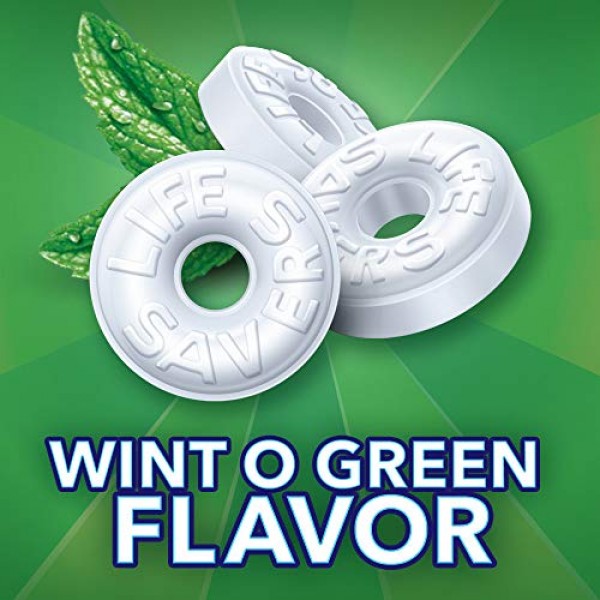 LIFE SAVERS Mints Wint-O-Green Hard Candy 50-Ounce Party Size Ba...