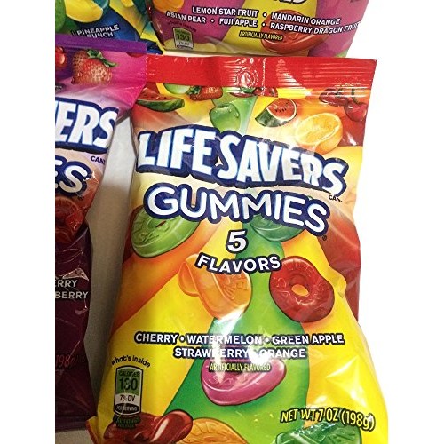Lifesavers Gummies, Collisions, Wild Berries, Original &Amp; Exotics