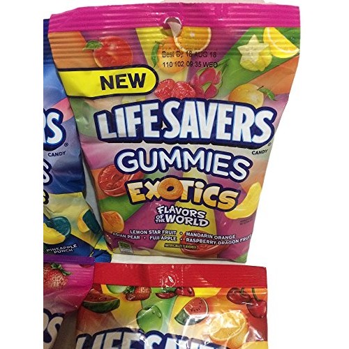 Lifesavers Gummies, Collisions, Wild Berries, Original &Amp; Exotics