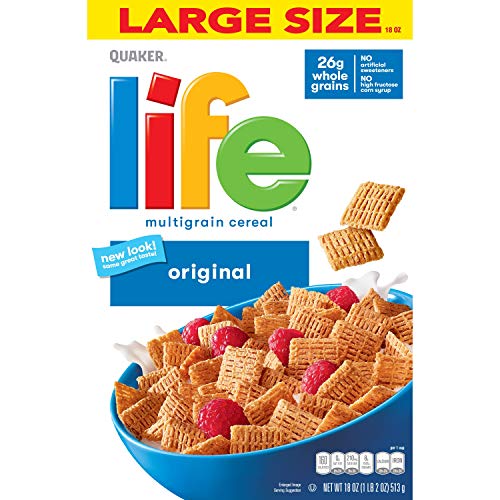 Quaker Life Original Cereal, 18Oz