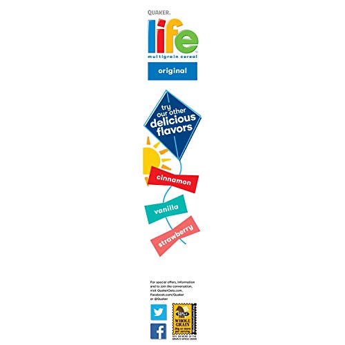 Quaker Life Original Cereal, 18Oz