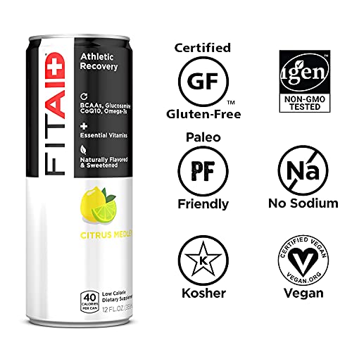 Fitaid Recovery Blend, Bcaas, Glucosamine, Electrolytes, Omega-3