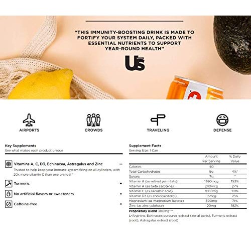 Immunityaid Support Blend, Echinacea, Zinc, Astragalus &Amp; Vitamin