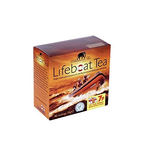 Lifeboat Tea, 80 Count, 8.8 Ounce Boxes Pack Of 12