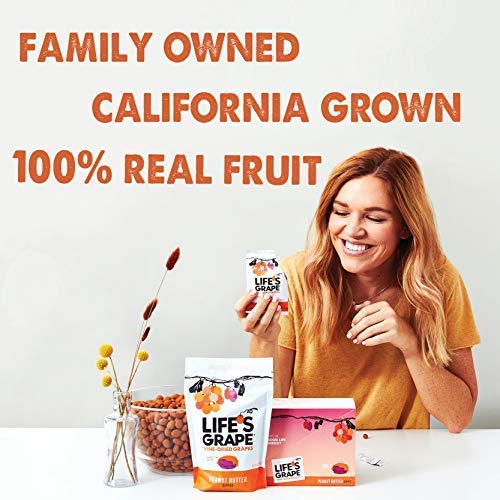 Lifes Grape Vine Dried Grapes - Peanut Butter | Raisins Revampe