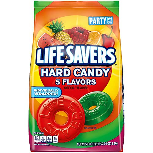 Life Savers 5 Flavors Hard Candy 50-Ounce Party Size Bag