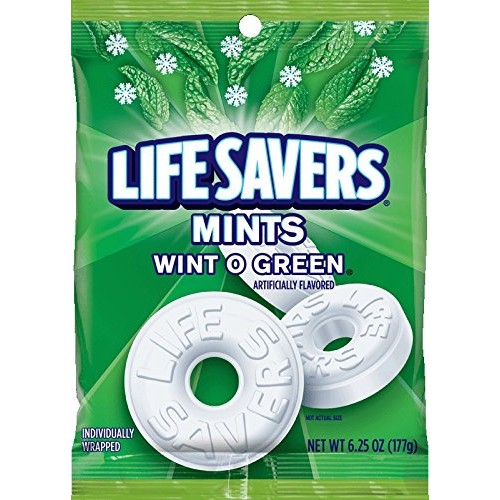 Life Savers Hard Candy, Wint-O-Green, 6.25 Oz