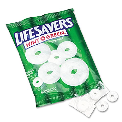 Life Savers Wint O Green Mints Candy Bag, 6.25 Oz Pack Of 1