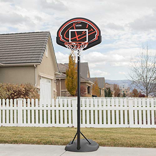 Lifetime 90022 32 Youth Portable Basketball Hoop, Red/Black