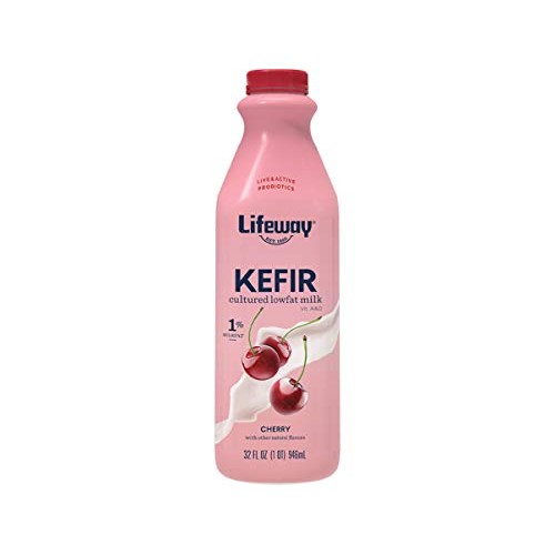 Lifeway Probiotic Low Fat Cherry Kefir, 32 Ounce -- 6 Per Case.