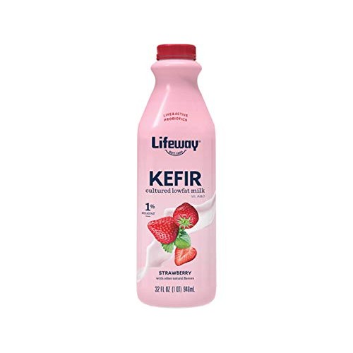 Lifeway Lowfat Strawberry Kefir, 32 Ounce -- 6 Per Case.