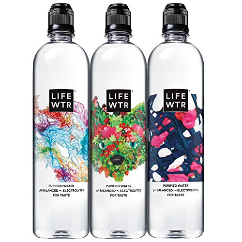 Lifewtr Premium Purified Water, Ph Balanced With Electrolytes Fo