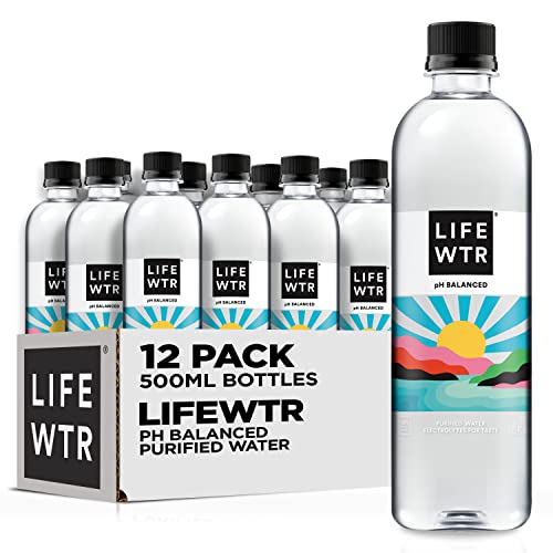 Lifewtr Premium Purified Water, 500 Ml 12 Count