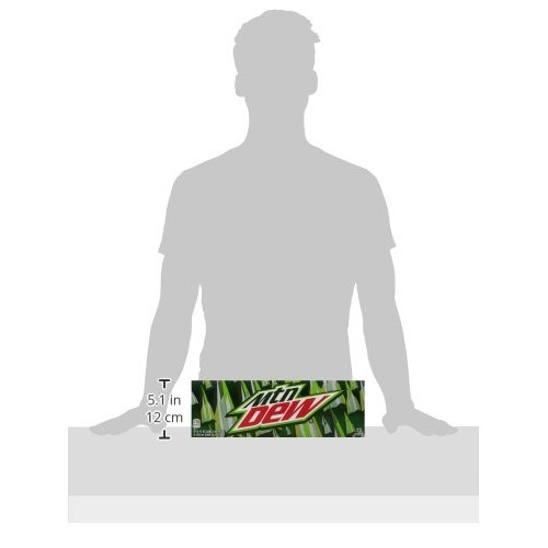 Mountain Dew Cans 12 Count, 12 Fl Oz Each