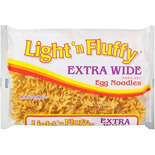 Light N Fluffy Extra Wide Egg Noodles, 12 Oz
