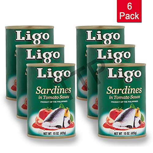 Ligo Sardines In Tomato Sauce 6 Pack, Total Of 930G
