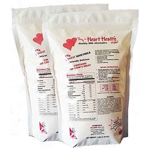 New Heart Healthy Whey Milk Nutritional Lactose Supplement Pack