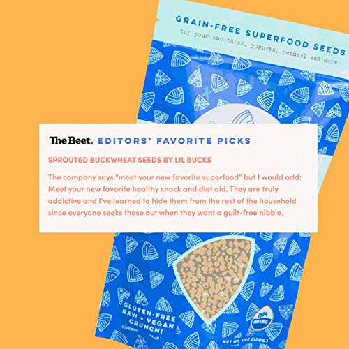 Lil Bucks Sprouted Buckwheat Groats Raw Organic, Grain-Free Gran