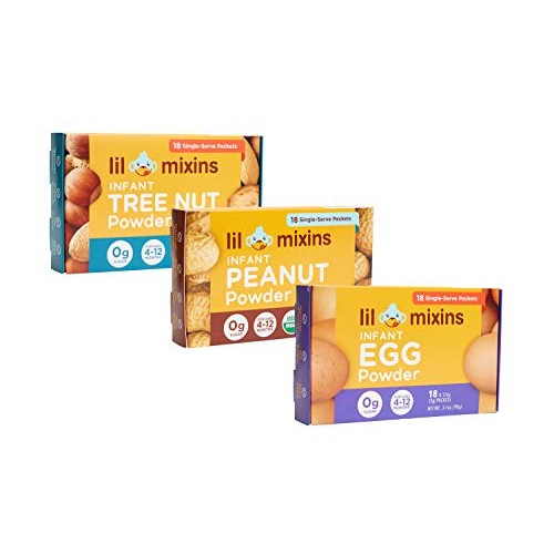 Lil Mixins Box Set 1 Peanut, 1 Egg, 1 Tree Nut, 90G , Pack Of 3