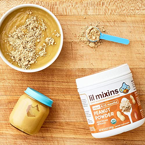 Lil Mixins Early Allergen Introduction Powder, Peanut | Baby Sta...