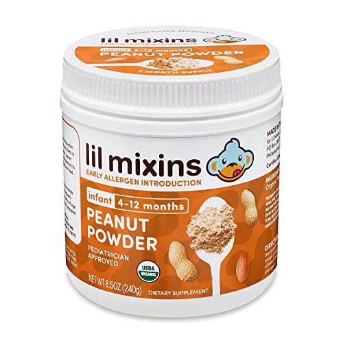 Lil Mixins Early Allergen Introduction Powder, Peanut | Baby Sta...