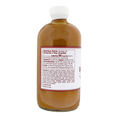 Lillie’s Q - Gold Barbeque Sauce, Gourmet Carolina Sauce, Tangy ...