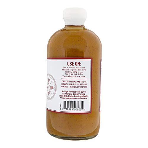 Lillie’s Q - Gold Barbeque Sauce, Gourmet Carolina Sauce, Tangy ...