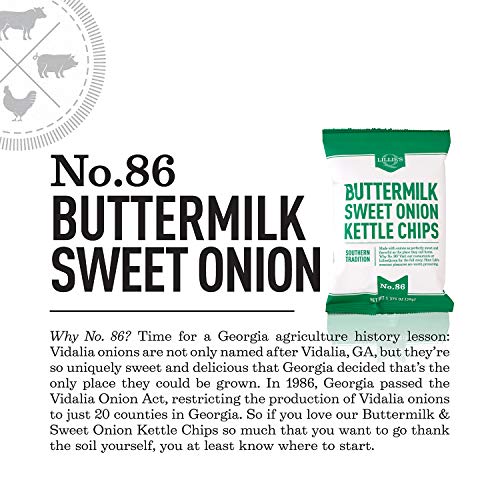 Lillies Q - Buttermilk &Amp; Sweet Onion Kettle Chips, Vidalia Onio