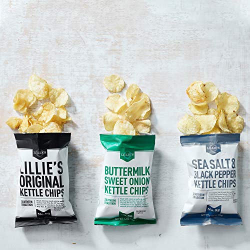 Lillies Q - Buttermilk &Amp; Sweet Onion Kettle Chips, Vidalia Onio