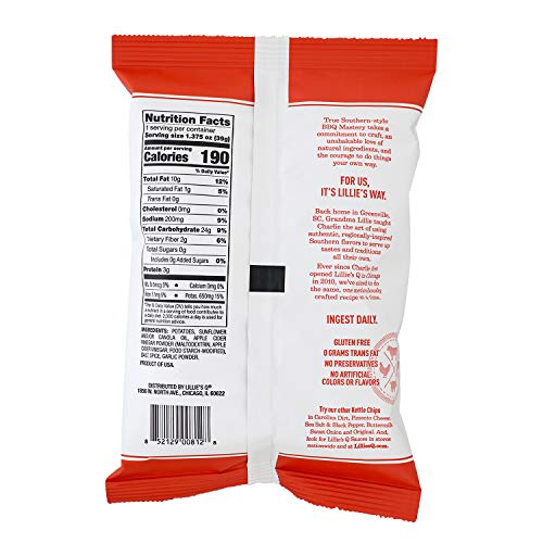 Lillies Q - Hot Pepper Vinegar Kettle Chips, Spicy Salt &Amp; Vineg