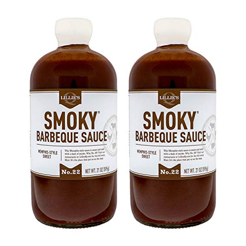 Lillies Q - Smoky Barbeque Sauce, Gourmet Bbq Sauce, Sweet Brow