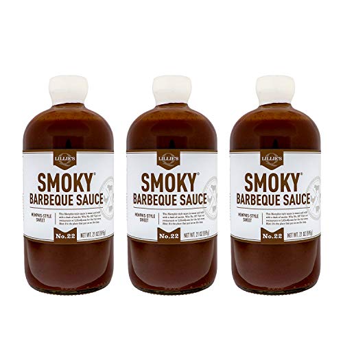 Lillies Q - Smoky Barbeque Sauce, Gourmet Bbq Sauce, Sweet Brow