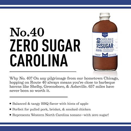 Lillies Q - Zero Sugar Carolina Barbeque Sauce, Gourmet Carolin