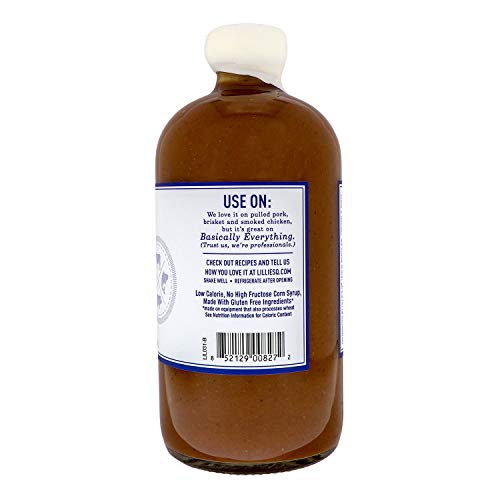 Lillies Q - Zero Sugar Carolina Barbeque Sauce, Gourmet Carolin