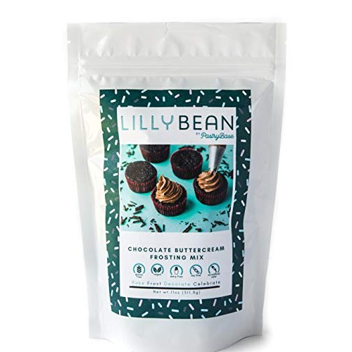 Lillybean By Pastrybase, Icing Mix Chocolate Buttercream, 11 Ounce