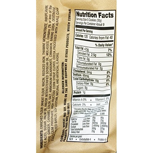 2 X 10Oz Lils Dutch Maid Old Fashioned Ginger Snaps Cookies Tw