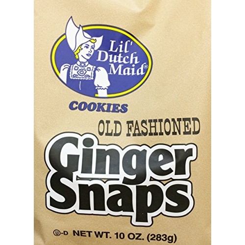 2 X 10Oz Lils Dutch Maid Old Fashioned Ginger Snaps Cookies Tw