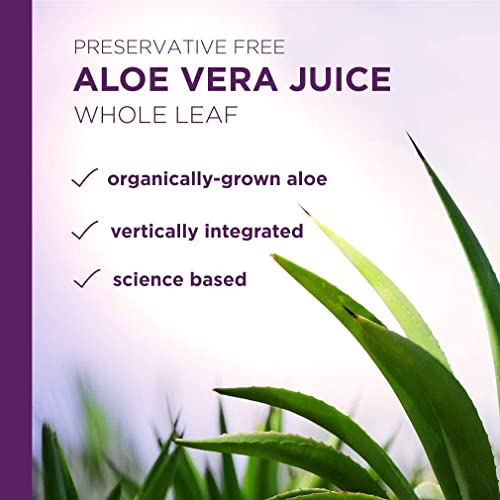 Lily Of The Desert Organic Aloe Vera Juice, Whole Leaf, No Prese