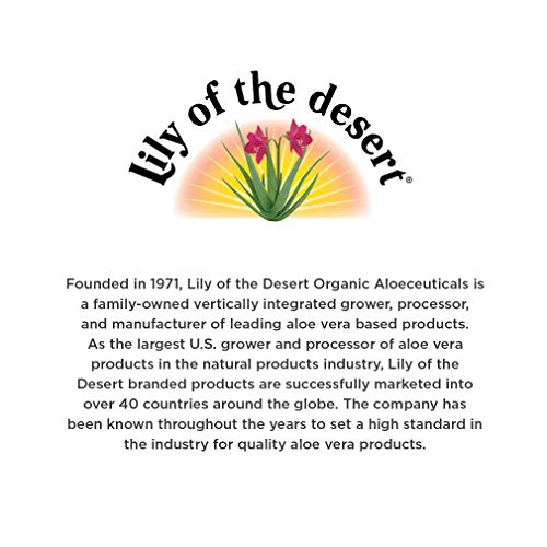 Lily Of The Desert Aloe Vera Juice, Whole Leaf, 128 Fluid Ounce
