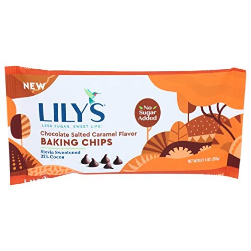 Lilys Chocolate, Baking Chips Chocolate Salted Caramel Flavor, Lilys Chocolate, Baking Chips Chocolate Salted Caramel Flavor,