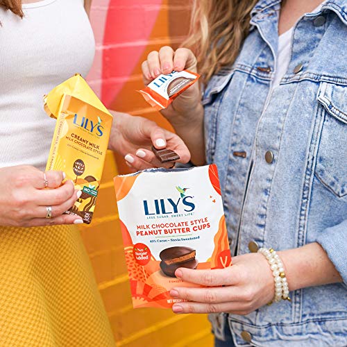 Creamy Milk Chocolate Bar By Lilys | Stevia Sweetened, No Added