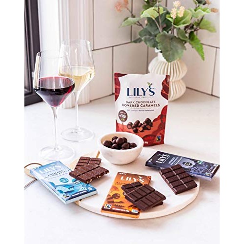 Hazelnut Milk Chocolate Bar By Lilys | Stevia Sweetened, No Add