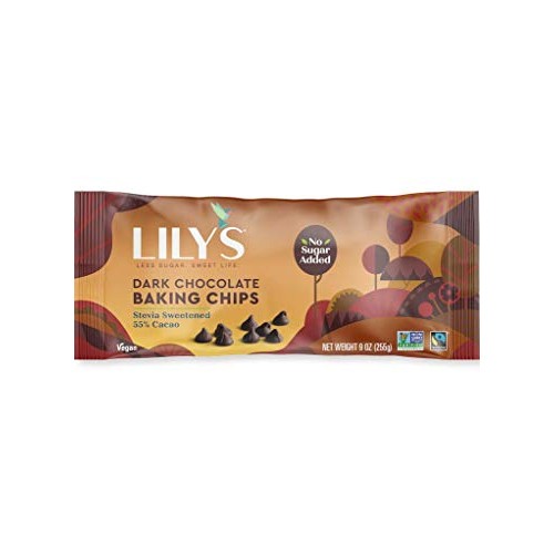 Lilys Dark Chocolate Chips- 1X9 Oz
