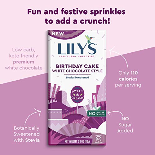 Lilys Stevia Sweetened No Added Sugar, Low-Carb, Keto Friendly,