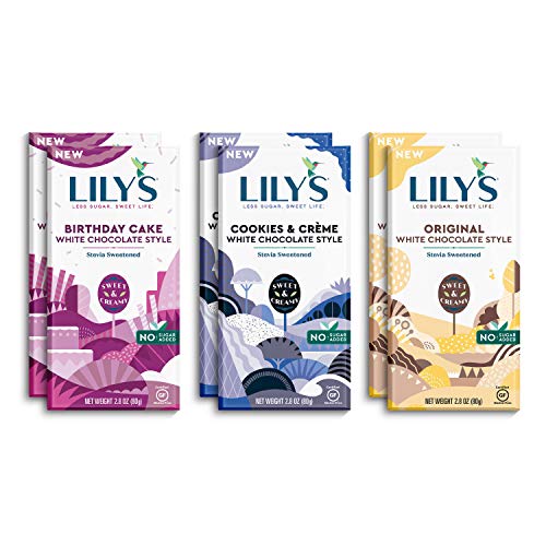 Lilys Stevia Sweetened No Added Sugar, Low-Carb, Keto Friendly,